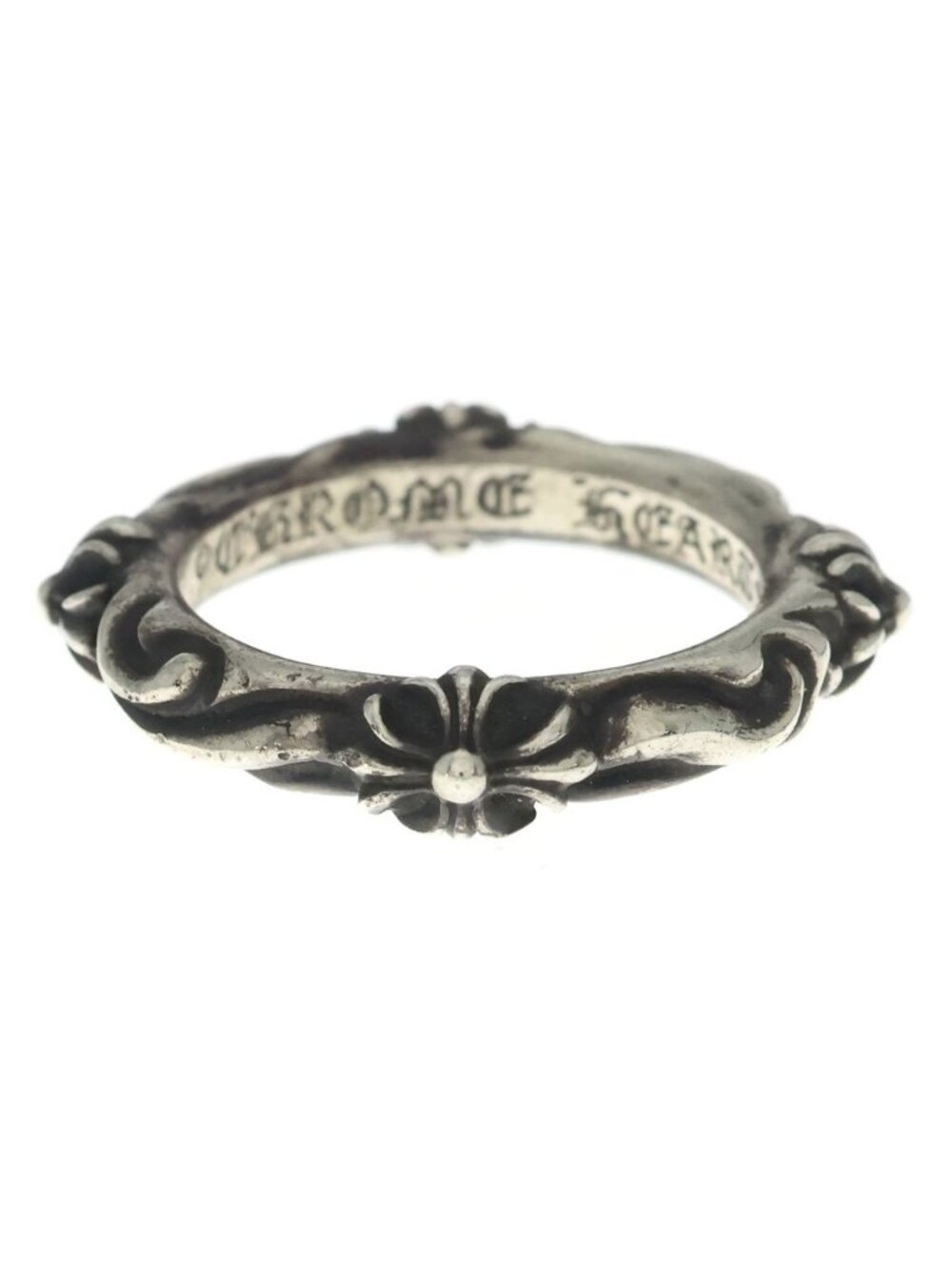 Chrome Hearts Sbt Band Ring Silver